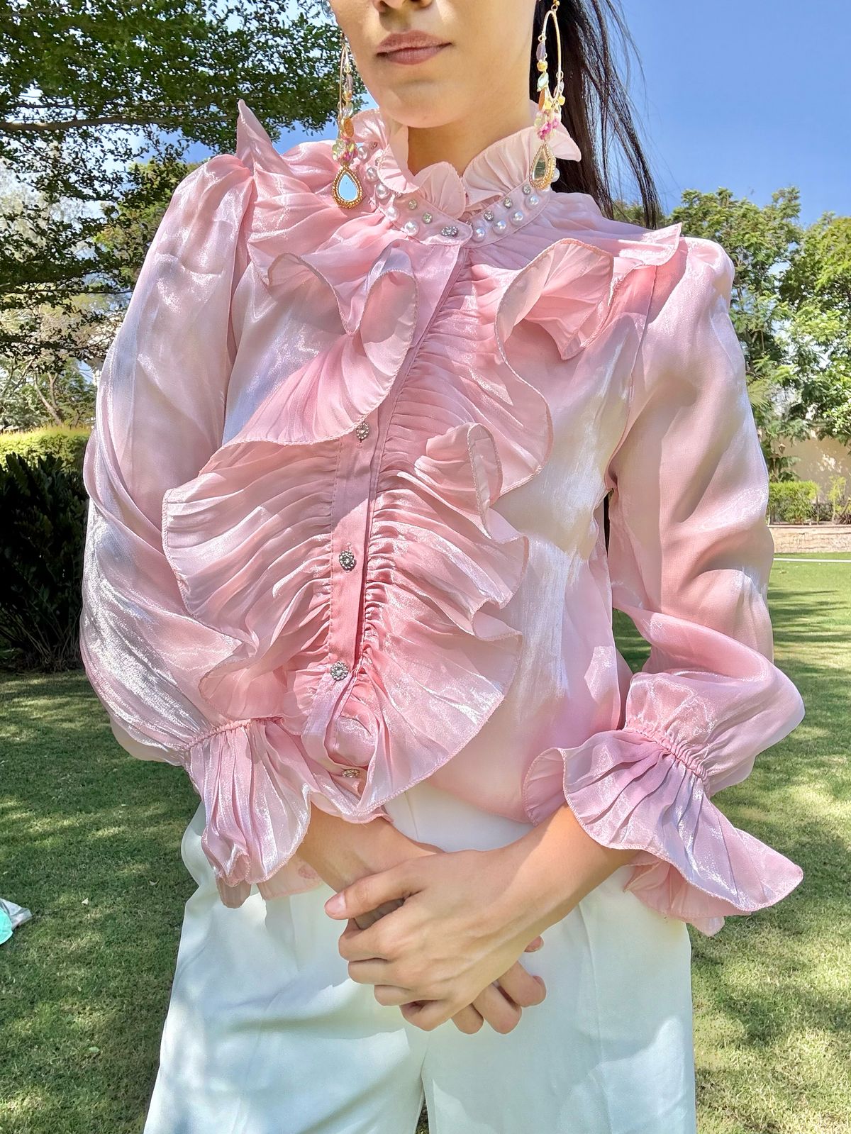 Cotton Candy Pink Shirt